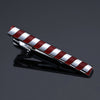 DY new high-quality enamel men's wedding tie clip high-end brand luxury design exquisite pattern crystal tie clip Free Delivery