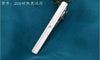 New Metal Silver Tie Clip For Men Wedding Necktie Tie Clasp Clip Gentleman Tie Bar Crystal Tie Pin For Mens Accessories FD2000