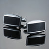 Factory direct sales wholesale French shirt cuff Cufflink button gold silver men fashion brand double leather Cufflinks